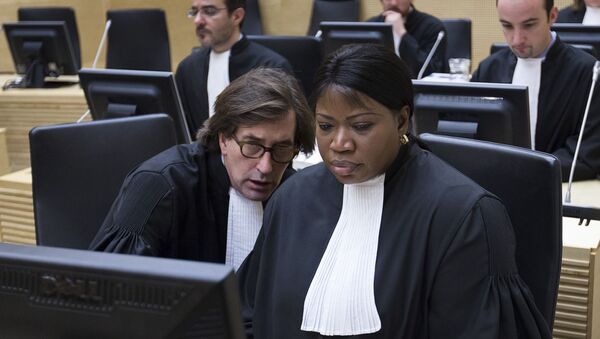 La procureure Fatou Bensouda lors du premier procès de l'ancien Président ivoirien Laurent Gbagbo. - Sputnik Afrique