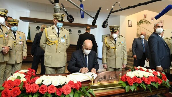 Le Président Abdelamadjid Tebboune  - Sputnik Afrique