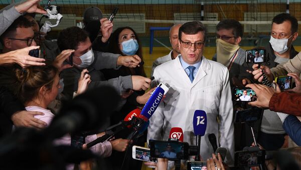 Le médecin en chef de l'hôpital des soins d'urgence N°1 d'Omsk, Alexandre Mourakhovski - Sputnik Afrique