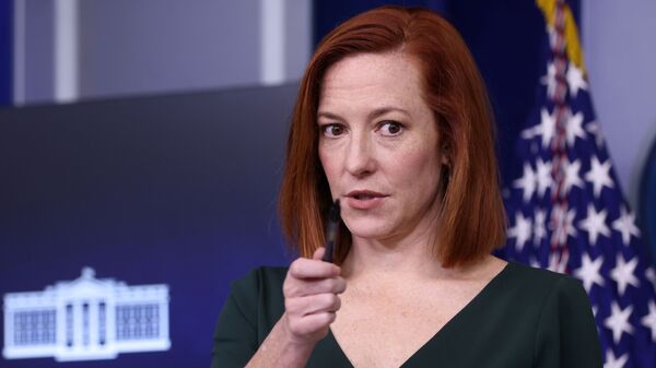 Porte-parole de la Maison-Blanche Jen Psaki - Sputnik Afrique