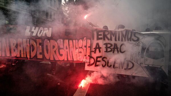 Manifestation du 1er mai à Lyon - Sputnik Afrique