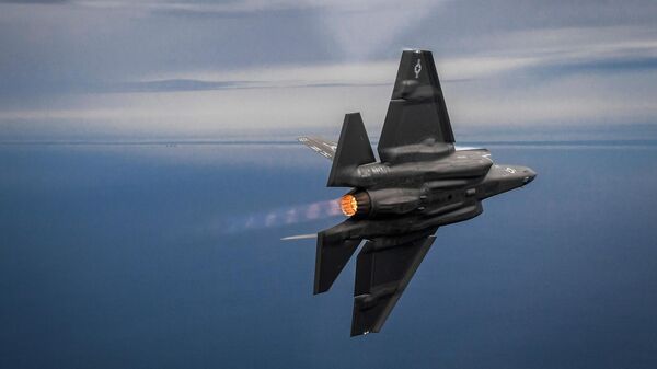 Un chasseur F-35 - Sputnik Afrique
