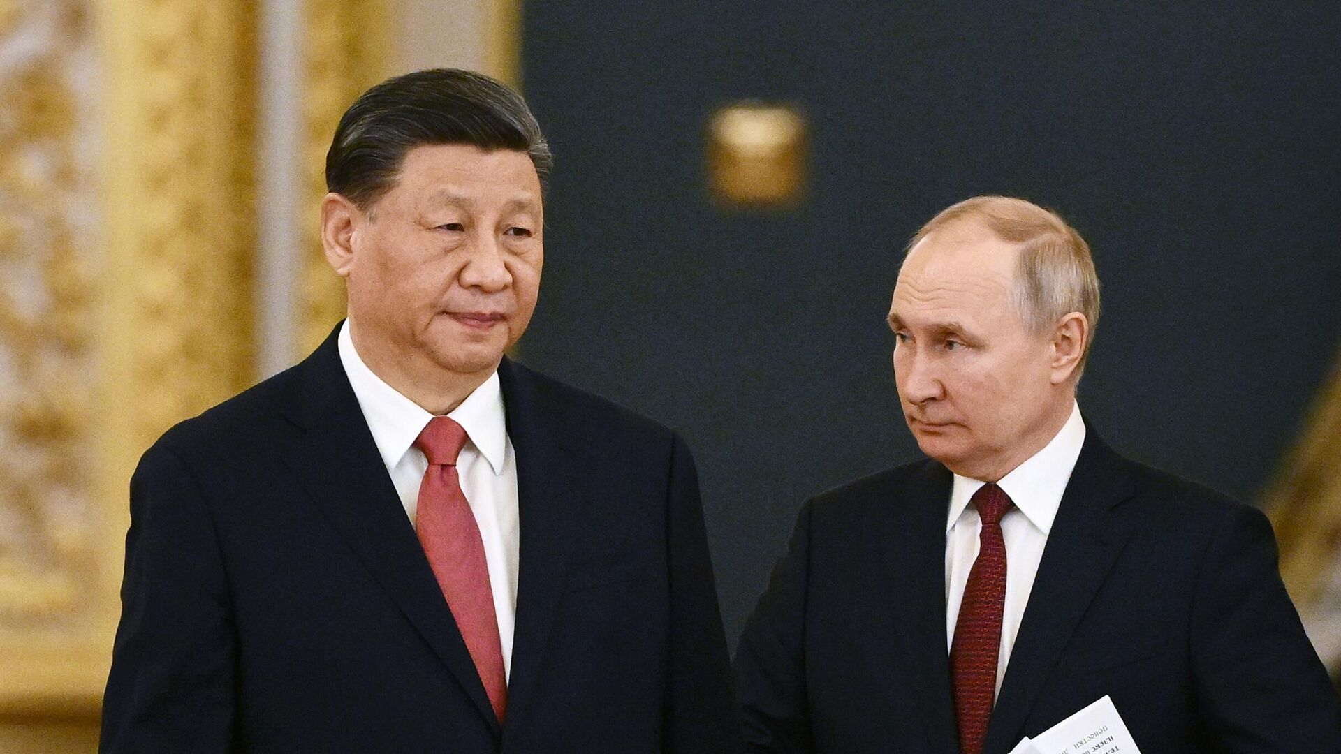 Xi Jinping et Vladimir Poutine, le 21 mars 2023 Xi Jinping et Vladimir Poutine, le 21 mars 2023 - Sputnik Afrique, 1920, 21.01.2025