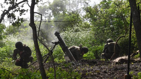 Militaires russes dans le Donbass (archive photo) - Sputnik Afrique