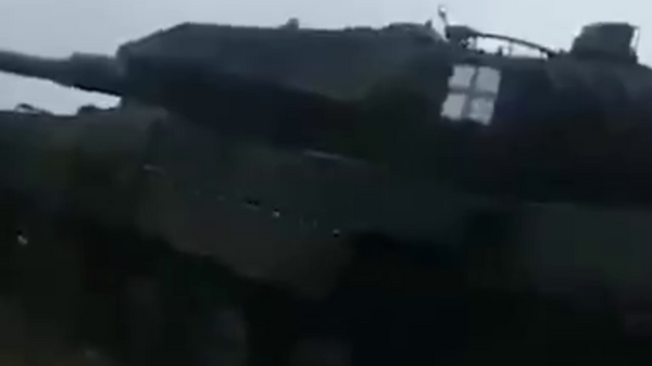 The Russian Ministry of Defense showed a video of western military vehicles captured in Ukraine  - Sputnik Africa