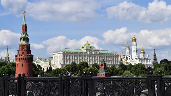The Grand Kremlin Palace and the Ivan the Great Bell Tower on the territory of the Moscow Kremlin. - Sputnik Africa