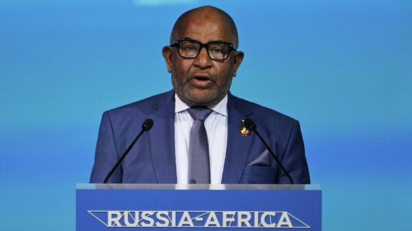 President of the Comoros Azali Assoumani addresses the plenary session of the Second Russia-Africa Summit and Forum - Sputnik Africa