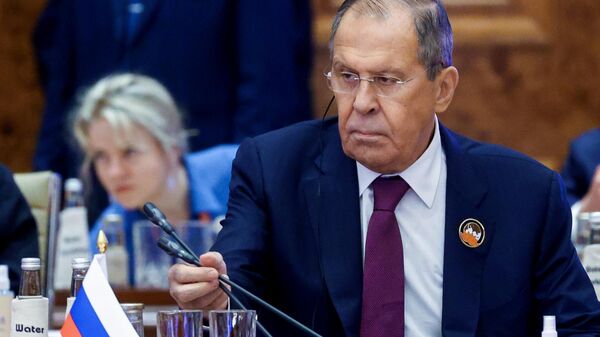 Russian Foreign Minister Sergey Lavrov at the G20 summit  - Sputnik Africa