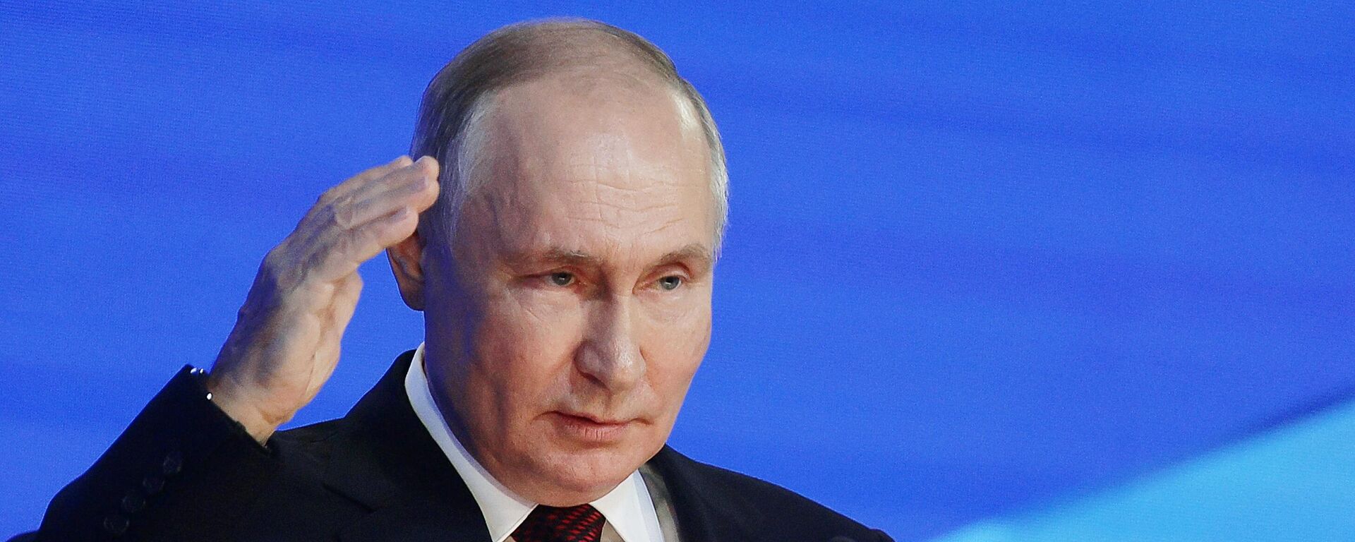 Russian President Vladimir Putin speaks at the plenary session of the 20th Annual Meeting of the Valdai International Discussion Club (meeting topic: “Fair multipolarity: how to ensure security and development for all”). - Sputnik Africa, 1920, 15.10.2023