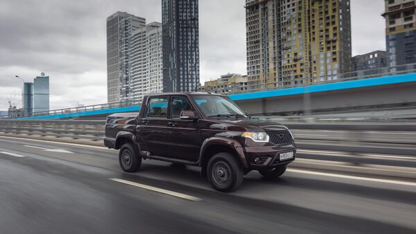Un pick-up UAZ - Sputnik Afrique