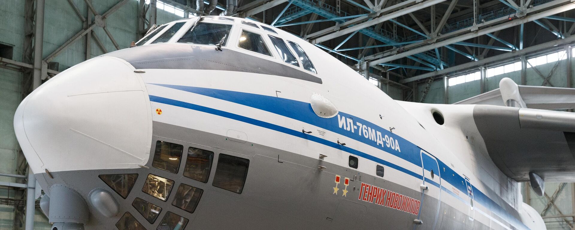 L'avion de transport russe Il-76MD-90A - Sputnik Africa, 1920, 24.01.2024