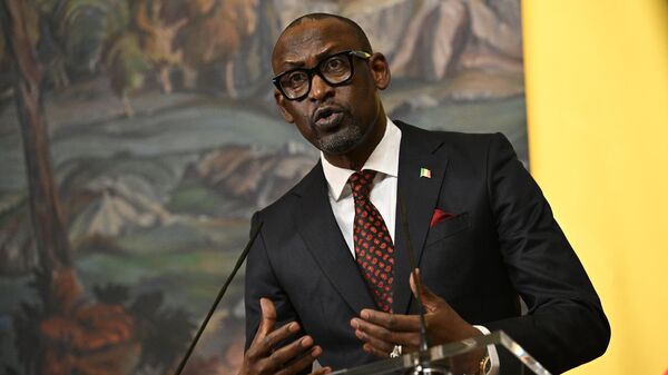 Abdoulaye Diop, Minister of Foreign Affairs and International Cooperation of Mali, attends a joint press conference with Russian Foreign Minister following their talks in Moscow, Russia, on February 28, 2024. - Sputnik Africa