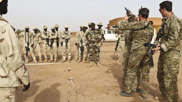 US Army Special Forces Operational Detachment-Alpha Soldiers  - Sputnik Africa