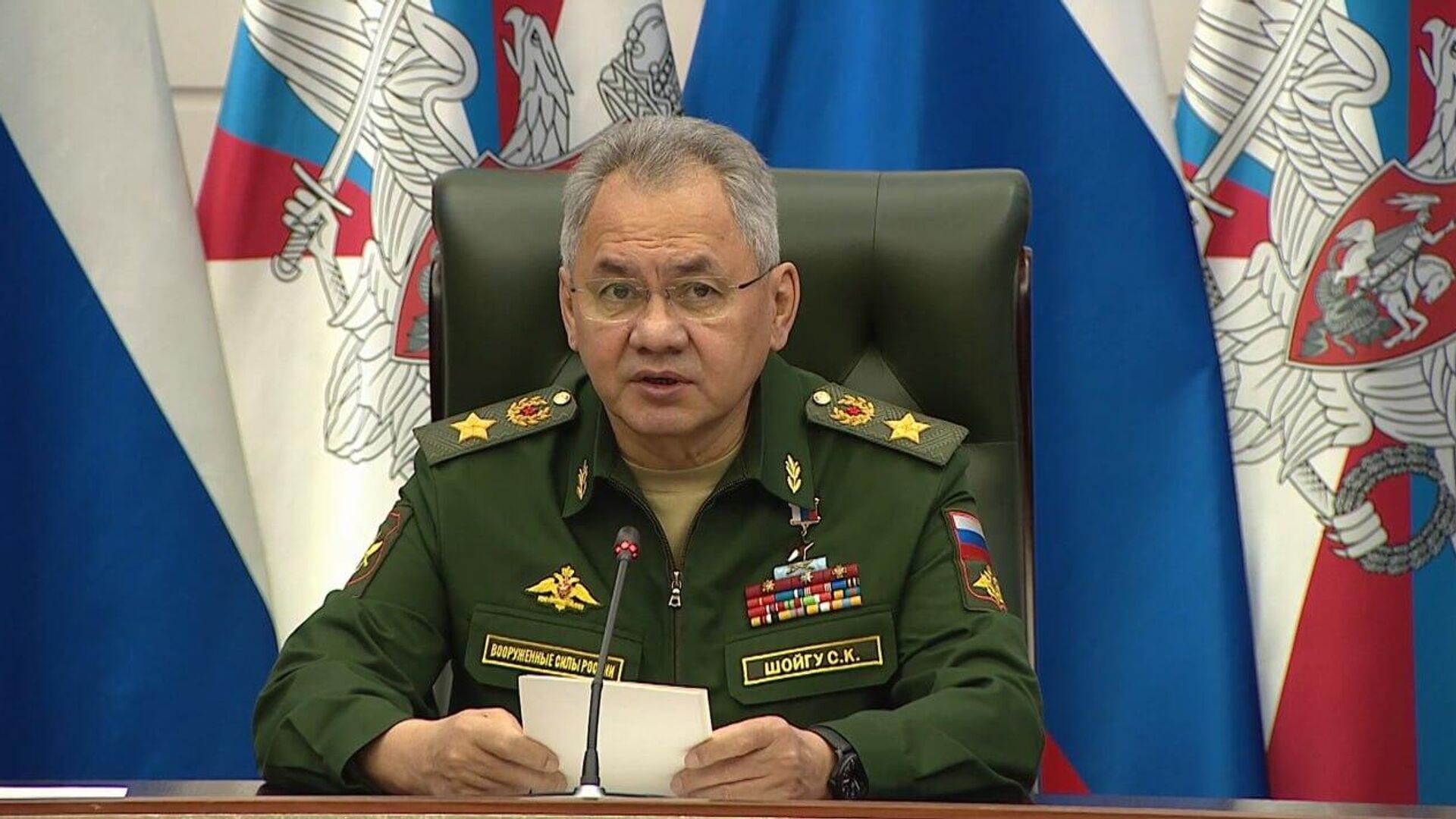 Russian Defense Minister Sergei Shoigu  - Sputnik Africa, 1920, 04.04.2024
