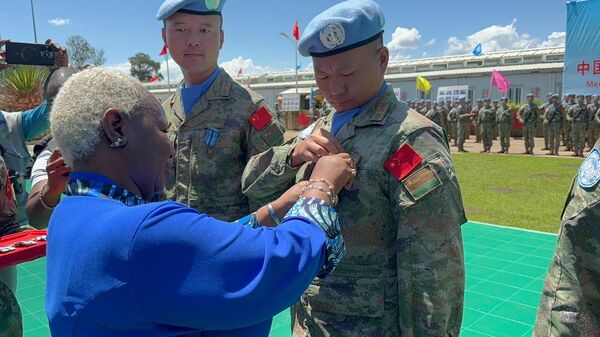 Chinese peacekeepers leave the Democratic Republic of the Congo after nearly 21 years. - Sputnik Africa