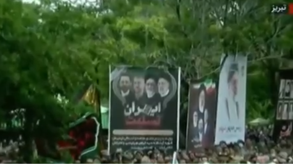 Iranian people say farewell to Raisi, companions - Sputnik Africa
