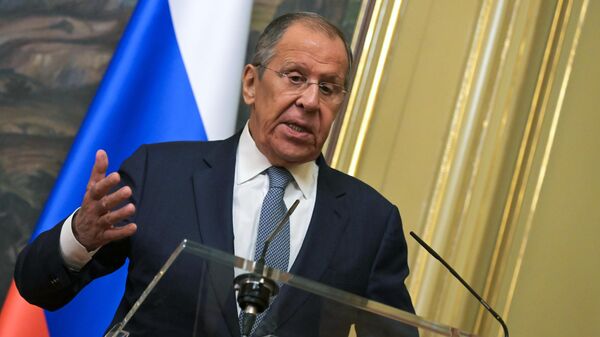 Le ministre russe des Affaires étrangères  Sergueï Lavrov - Sputnik Afrique