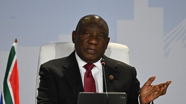Cyril Ramaphosa à Kazan lors du sommet des BRICS - Sputnik Africa