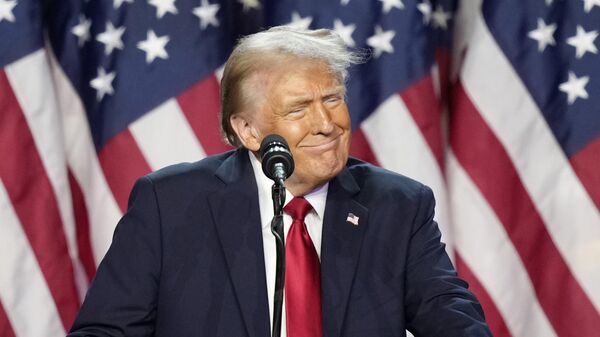 Выступление кандидата в президенты от Республиканской партии  Дональда Трампа - Sputnik Africa