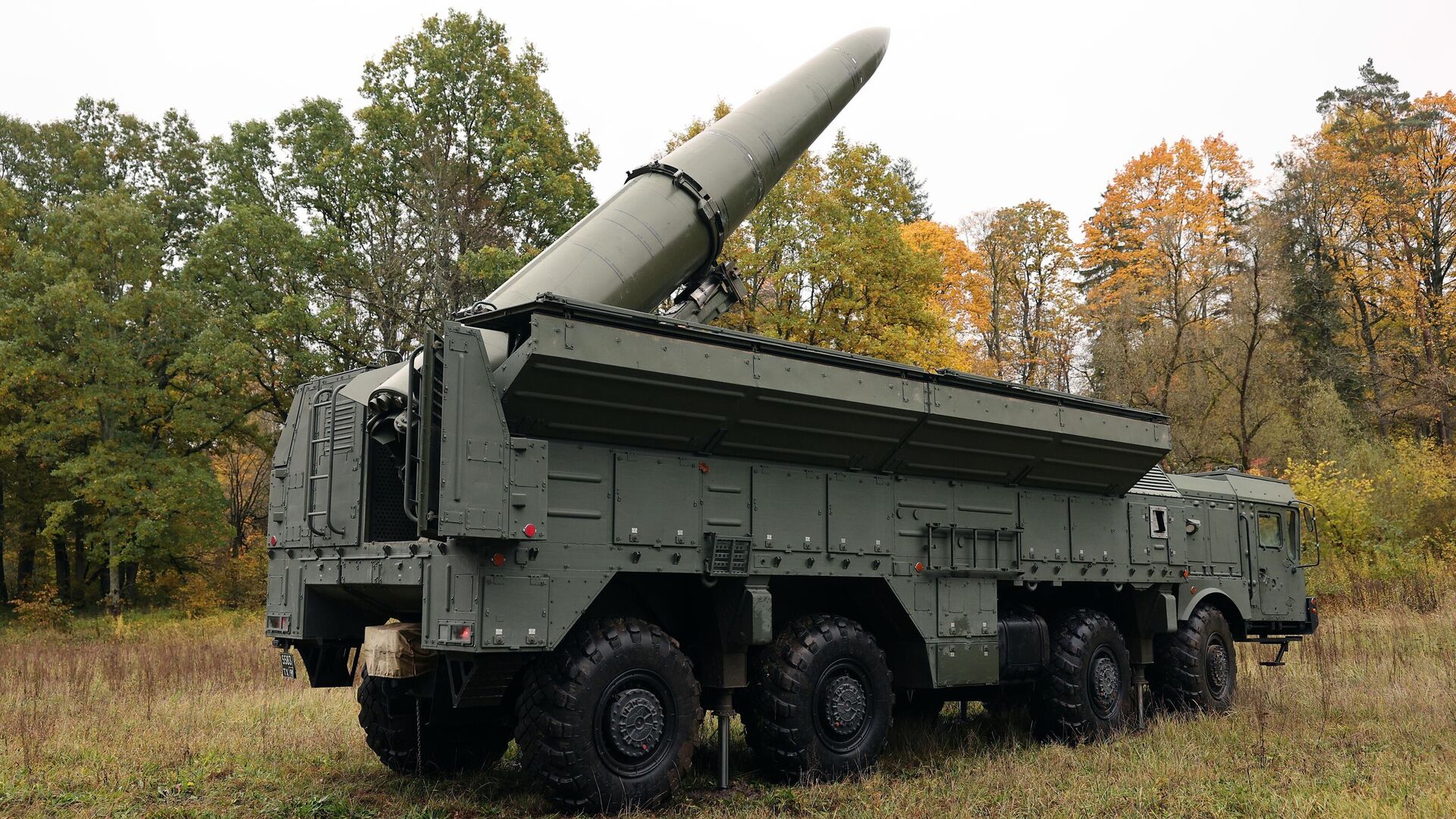 The 9K720 Iskander-M ballistic missile system participates in electronic launch drills conducted by the Baltic Fleet in the Kaliningrad Region, Russia. The 9K720 Iskander-M ballistic missile system participates in electronic launch drills conducted by the Baltic Fleet in the Kaliningrad Region, Russia. - Sputnik Africa, 1920, 25.12.2024