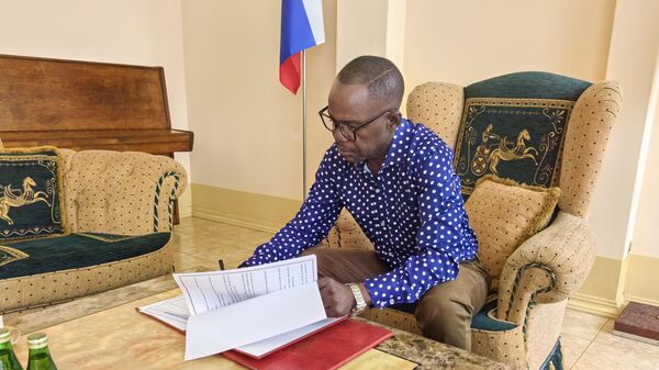 L'agence d'information Sputnik et l'Agence Centrafricaine de Presse signent un accord de coopération - Sputnik Afrique