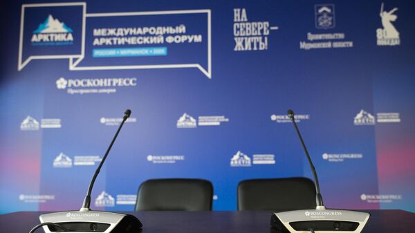 At the VI International Arctic Forum The Arctic – Territory of Dialogue in Murmansk. - Sputnik Africa