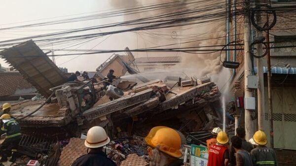 Earthquake in Myanmar - Sputnik Africa