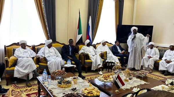 The Sudanese embassy in Moscow celebrates the liberation of Khartoum from the control of the paramilitary Rapid Support Forces - Sputnik Africa
