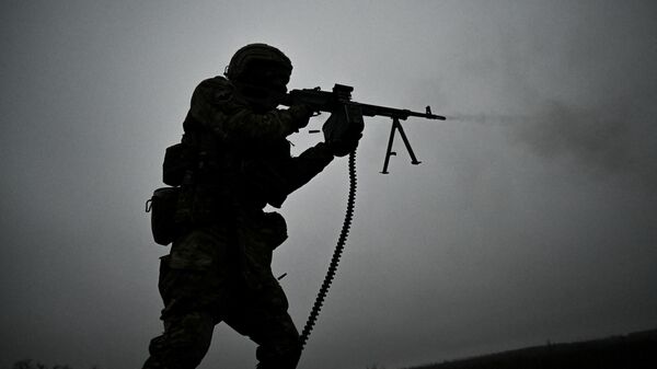 A Russian serviceman in the special military operation zone. File photo - Sputnik Africa