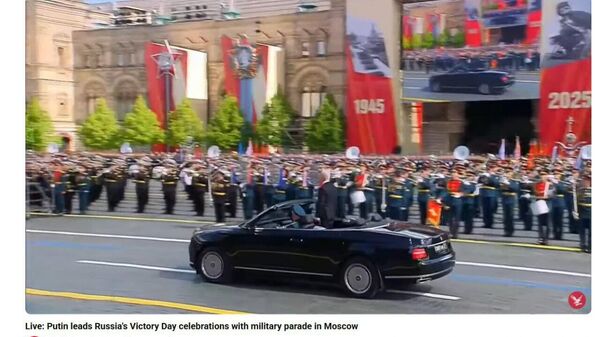 Media around the world broadcast live the Victory Parade in Moscow - Sputnik Africa
