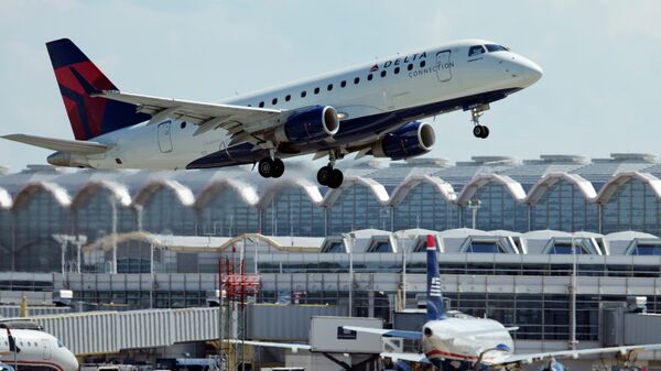un avion de Delta Air Lines - Sputnik Afrique