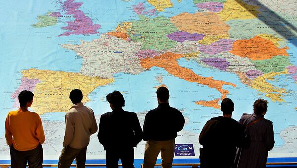 Сarte de l'Europe - Sputnik Afrique
