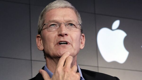 Le PDG de la multinationale Apple, Timothy Tim Cook - Sputnik Afrique