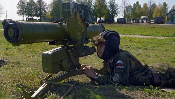 Une femme commando russe - Sputnik Afrique