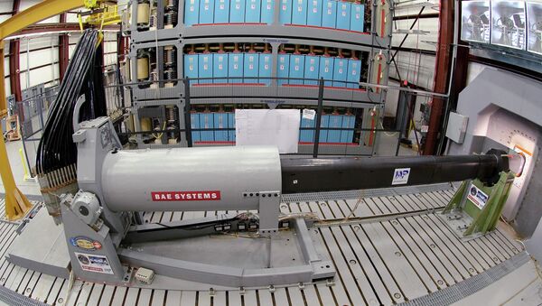 Naval Research-funded electromagnetic railgun - Sputnik Afrique