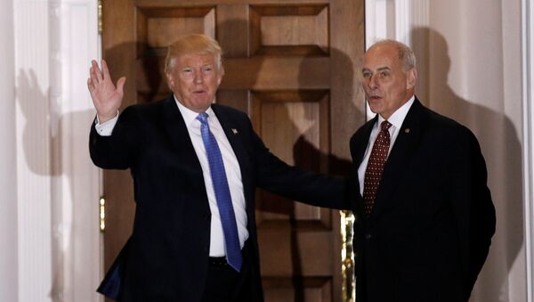 Donald Trump et John Kelly - Sputnik Afrique