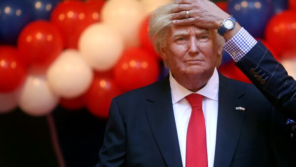 Figura de Donald Trump en el Museo de Cera de Madrid - Sputnik Afrique