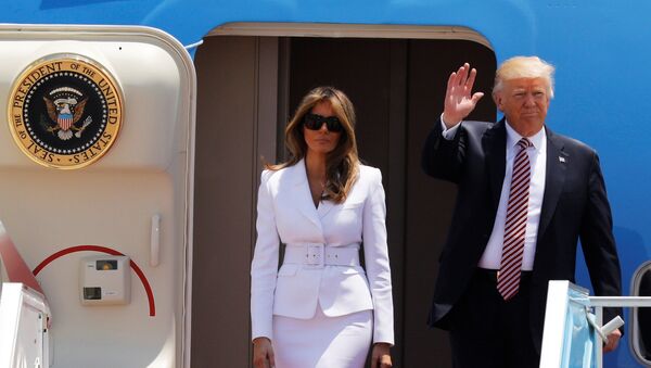 Donald Trump et Melania Trump - Sputnik Afrique