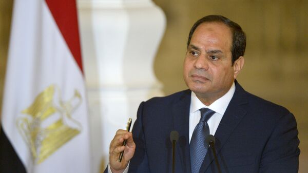 le Président égyptien Abdel Fattah al-Sissi - Sputnik Afrique