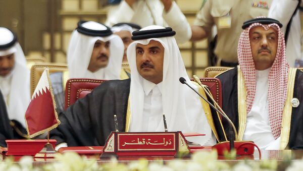 Tamim bin Hamad Al-Thani - Sputnik Afrique