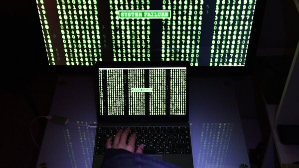 Un hacker au boulot - Sputnik Afrique