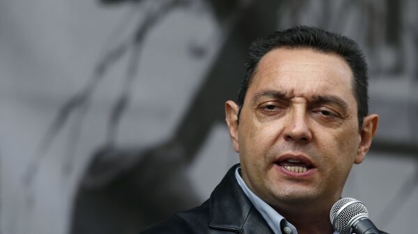 Serbian Deputy Prime Minister Aleksandar Vulin - Sputnik Africa