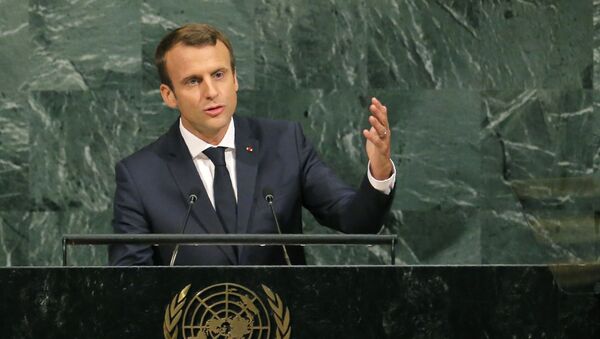Emmanuel Macron - Sputnik Afrique