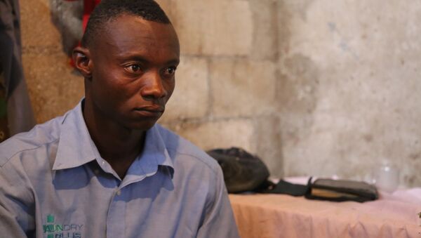 Charlithe Eddy, haïtien de 26 ans - Sputnik Afrique
