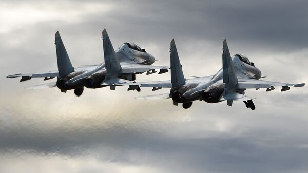 Chasseurs russes Su-30SM - Sputnik Afrique