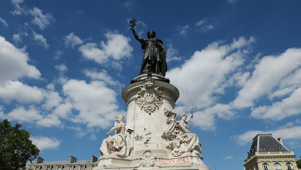 Place de la République à Paris (image d'archives) - Sputnik Afrique