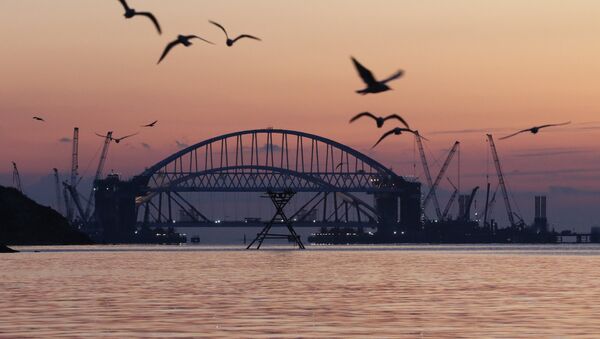 Le pont de Crimée - Sputnik Afrique