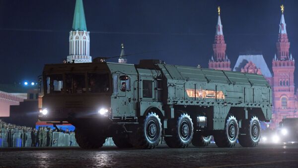 Répétition nocturne du défilé de la Victoire à Moscou - Sputnik Afrique