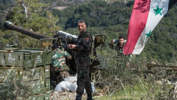 Idlib,un soldat syrien - Sputnik Afrique