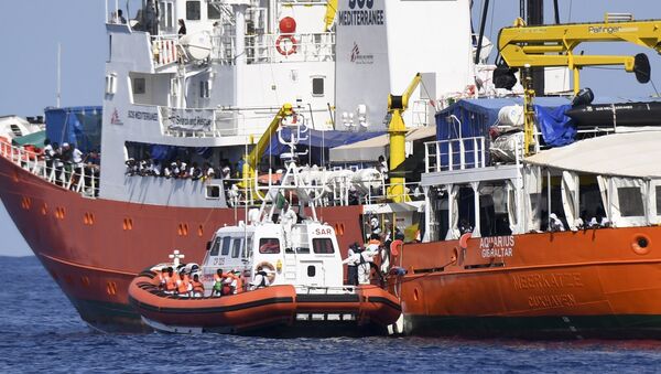 L'Aquarius - Sputnik Afrique